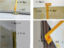 Plastic Ceilings T bar for decoration