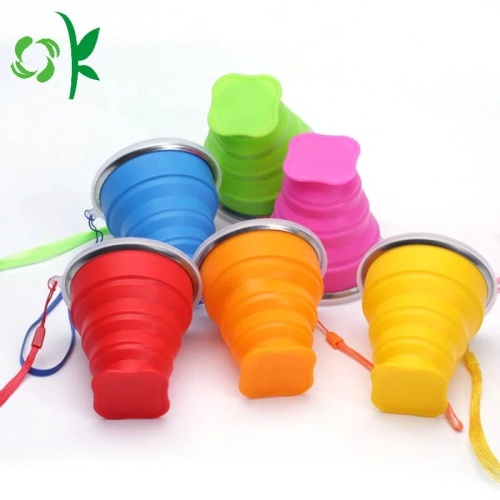 Travel Silicone Collapsible Cup For Drinking