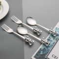 Stainless steel bear spoon