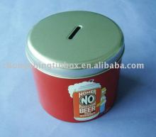Saving tin box