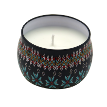 100% percent natural soy tin candles set