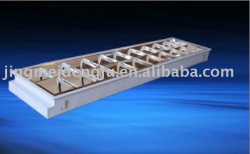 grille lamp, grille light, grille lamp fixtures, fluorescent light fixtures 2x36w ceiling mounted type cn