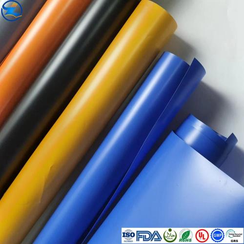 Rigid Opaque Color PVC Thermoplastic Films