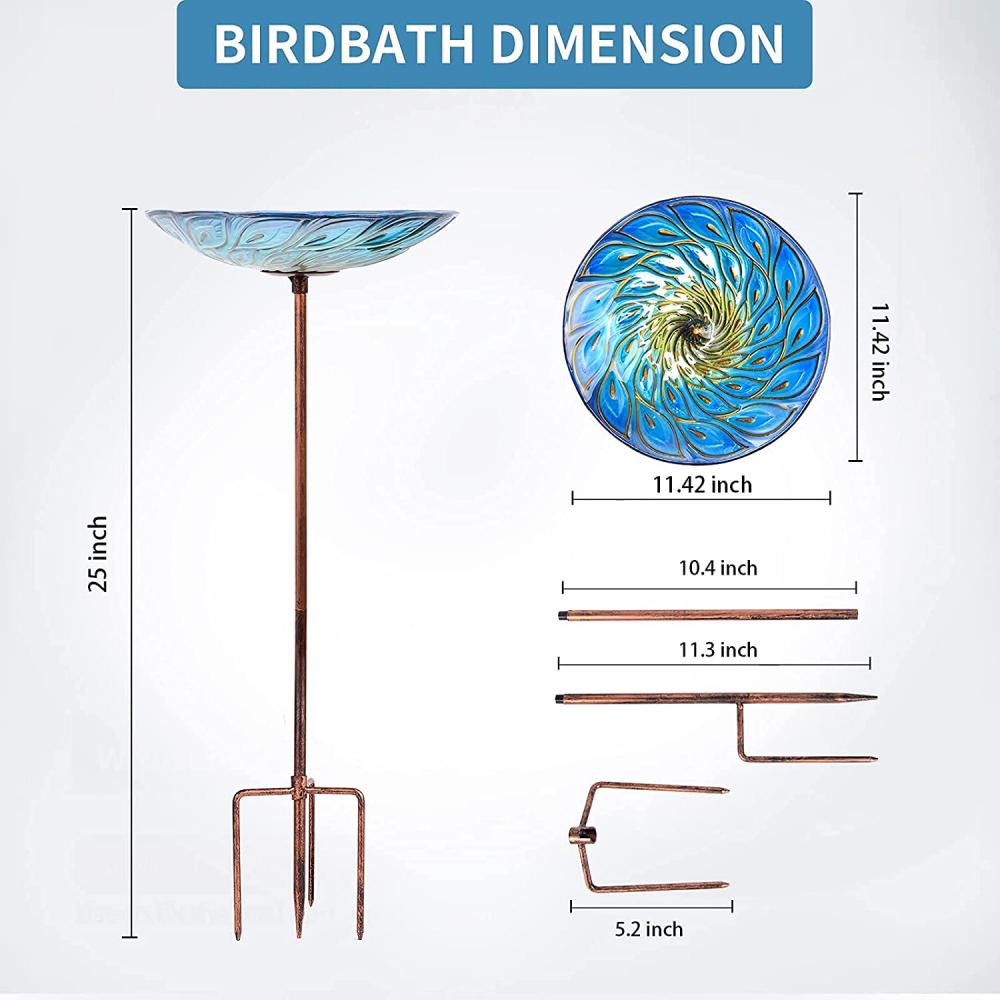 Garden Outdoor BirdBaths Birdfeeder