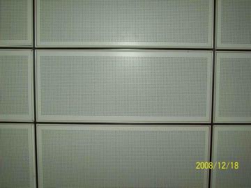 suspended metal square ceiling