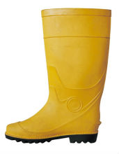 YELLOW SAFETY PVC BOOT
