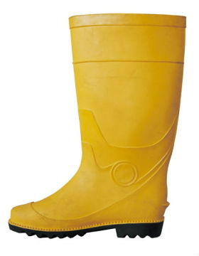 YELLOW SAFETY PVC BOOT