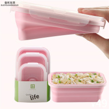 Kid Eco Folding Silicone Lunch Box Set