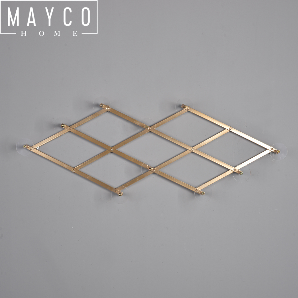 Mayco Antique Decorative Acrylic Peg Wall Mounted Expandable Coat Rack