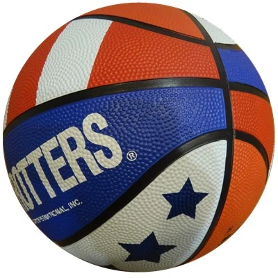 Three Colors Rubber Basketball Toys