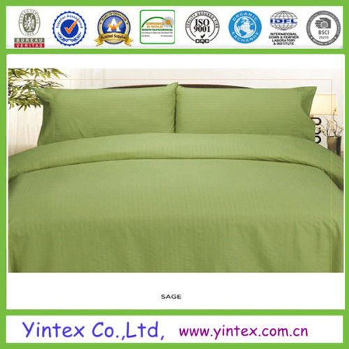 Durable Hotel Bed Sheet Solid Color Bed Sheet Sets