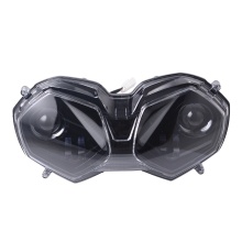 YongJin Motorcycle LED Headlight with Angel Eyes DRL Kit for Triumph Tiger 800