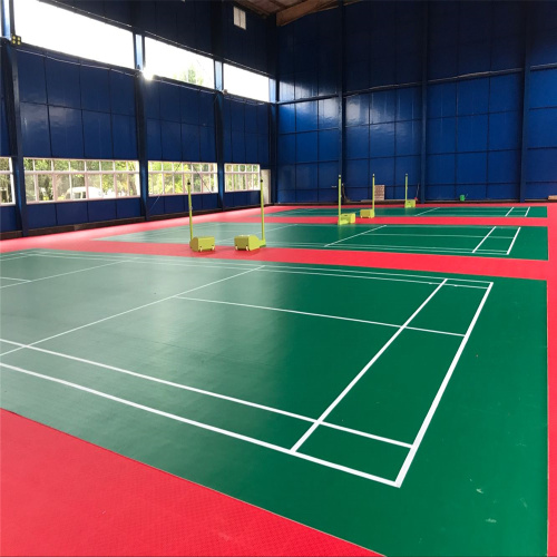 Badminton Court Tile Podłoga PCV Zatwierdzona przez BWF