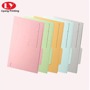 Handmade Cardboard Paper File Presentation Folder