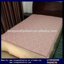 Pink Floral Printings Checks Comforter Ultrasonic Quilt