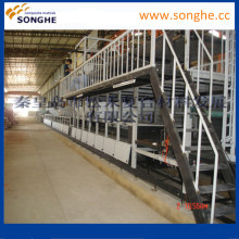 gel coat fiberglass sheets making forming machine