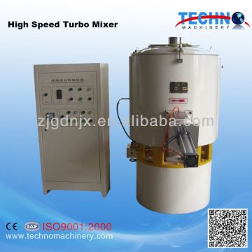 High speed mixer for PVC powder/high speed plastic PVC powder mixing mixer