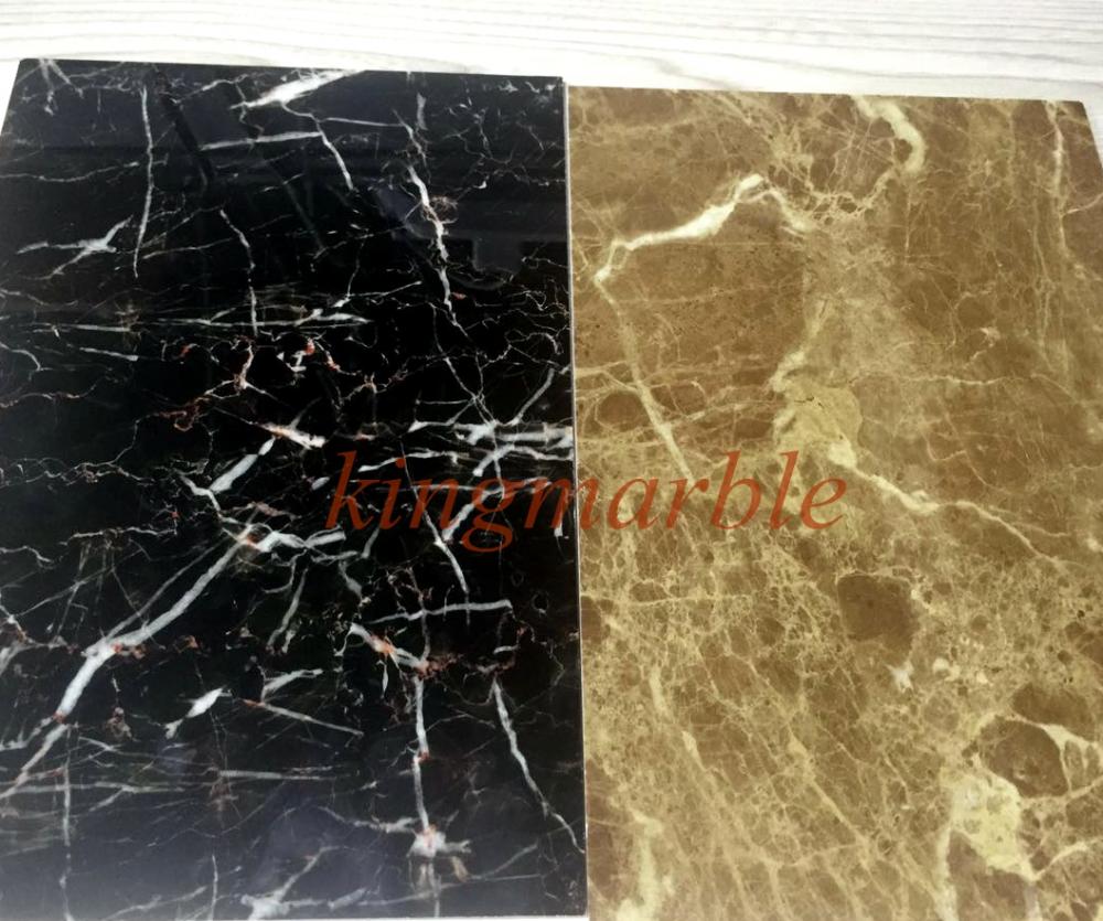 Interior Decoration Wall Panel Marble Design Clear UV Sheet