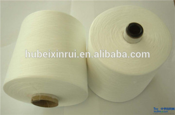 100% Polyester raw white thread