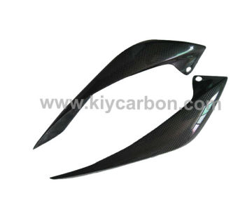 Carbon fiber heat shield sides motorcycle parts for Yamaha r6