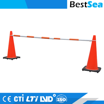 Plastic road cone bar, ABS traffic cone bar