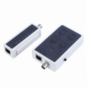 Network cable tester, pin configuration easy to read