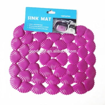 Rectangle shell Kitchen Sink Liner Mats In Color