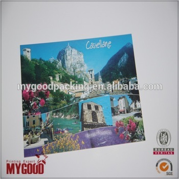 Full color printing postcard