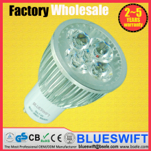 LED Spotlight plastic+AL 3W with Certificate ISO CE RoHS
