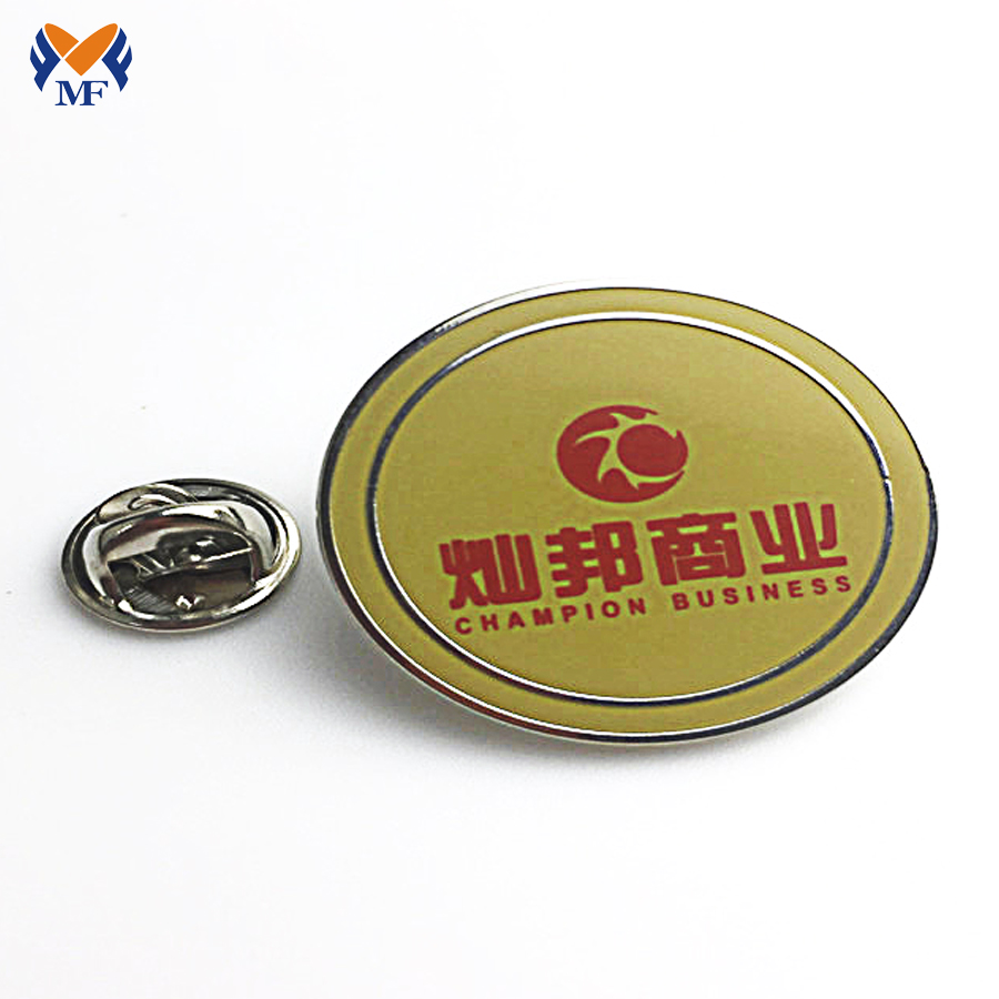 Metal Epoxy Badge