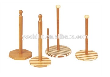 Cheap Bamboo tissue holder / Bamboo paper towel holder / bamboo toilet paper holder