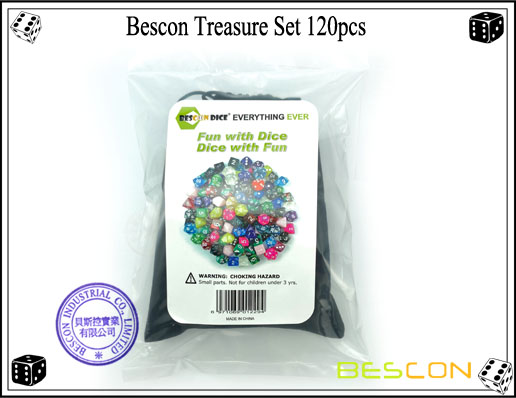 Набор сокровищ Бескон 120шт-7 Bescon Treasure Set 120pcs-7