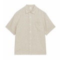 Men's Cotton Linen Shirt Top