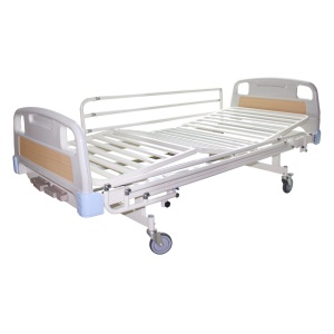 Metal 2 Cranks Manual Hospital Bed