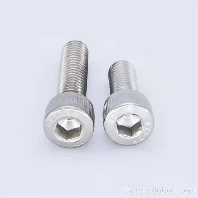 304 316 Tornillo de acero inoxidable Allen