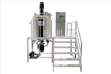 vacuum heating of shampoo making machine, manufacturer sell car shampoo making machine