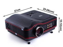 Lcd 3.2"home Theater Portable Dvd Projector With Usb For Education