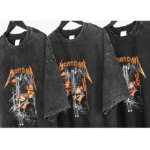 Men's Custom Graphic Tees: Silk Screen Printing, Vintage Distressed Acid Wash T-Shirts & Oversized T-Shirts