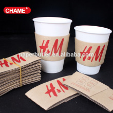 Customized paper cup sleeve /coffee sleeve/hot cup sleeve