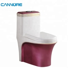 High Quality Wine Red Toilet for Sale