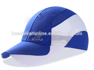 100% polyester sports visors for women