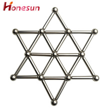 magnetic stick construction bars toy