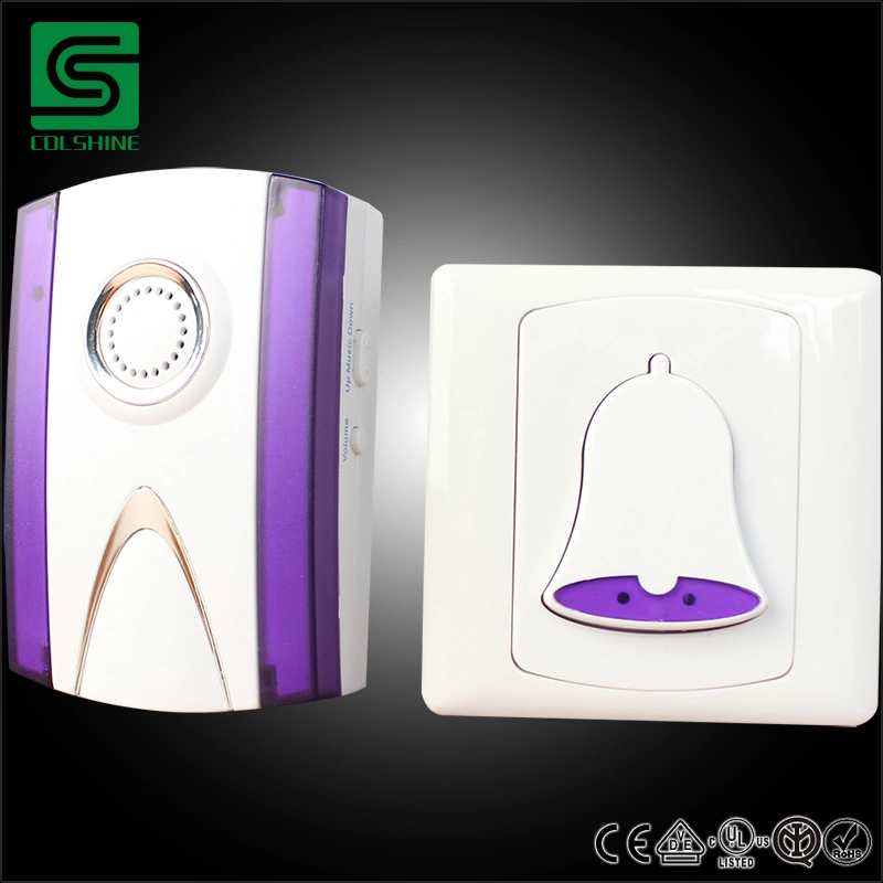 Colshine High Quality AC Wireless Doorbell with Neon