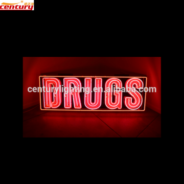 wholesale china factory price drugs neon sign acrylic