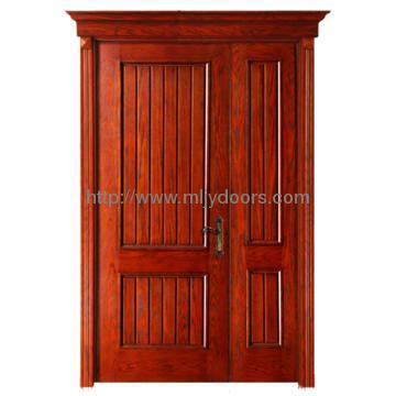 solid fir wood door