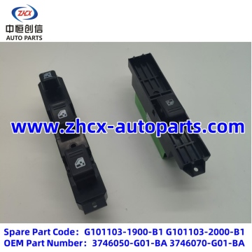 Window regulator switch for changan Ruixing M80 M90