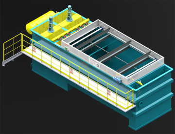 capacity energy-saving flotation industrial air flotation
