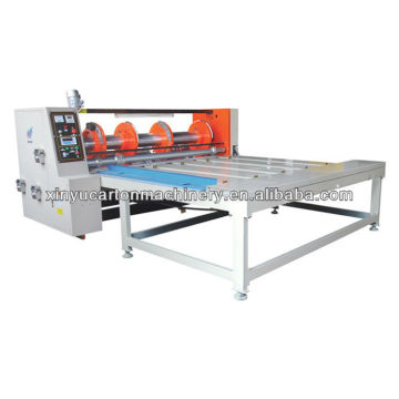 Corrugated cardboard rotary slotting machine