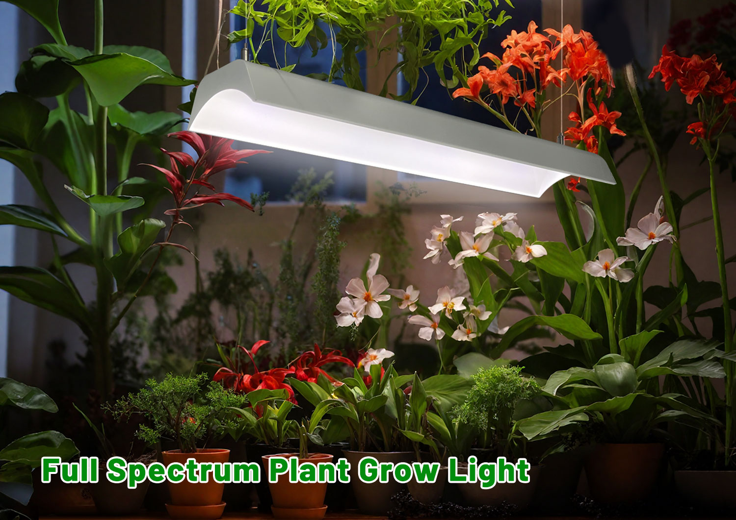 4ft 72w Full Spectrum Led Growing Strip For Hydroponic Indoor Plants ...