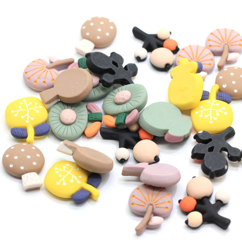 Encantos de resina a granel Planar Flatback Craft Cabujones de flores Hojas Kawaii para hacer pinzas de pelo de bebé